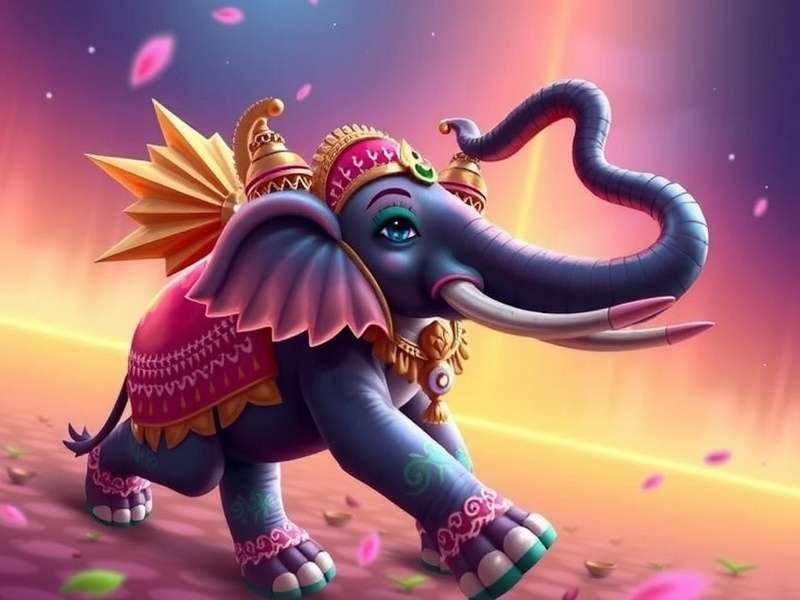 Divine Elephant Ride Diwali Celebration Divine Elephant Ride Diwali Event